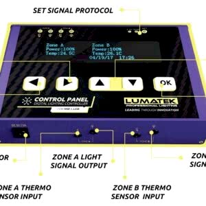 Lumatek Control Panel Plus 2.0, LED Controllers & Cables, Lumatek