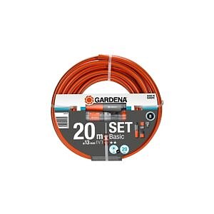 Gardena Basic Hose Set 13 mm (1/2"), 20m, Pipe & Fittings, Sprayers and Hoses for Watering, Gardena