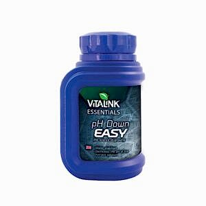 Vitalink Essentials pH Down 25% - 250ml, PH Up And Down Solutions, Vitalink