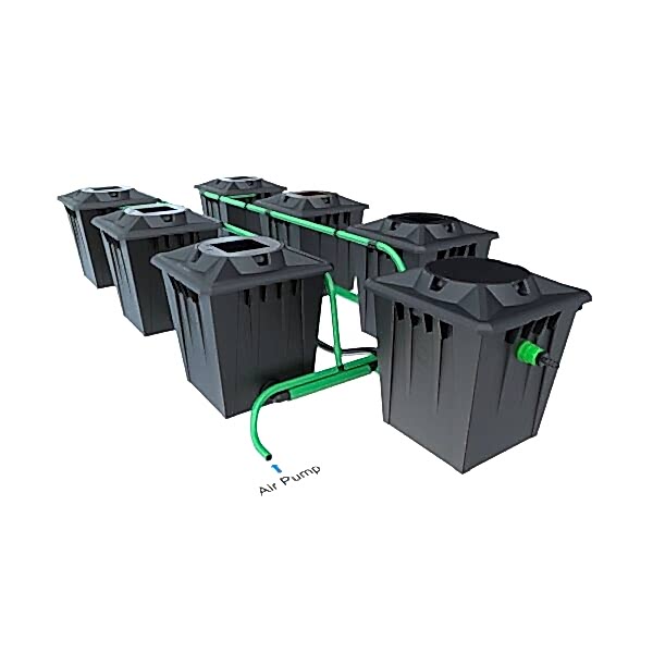 Alien RDWC Black Series 20 Litre, Alien Systems, Deep Water Culture, Alien Hydroponic Systems