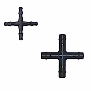 Cross Connectors - 4mm or 13mm, Pipe & Fittings, Antelco