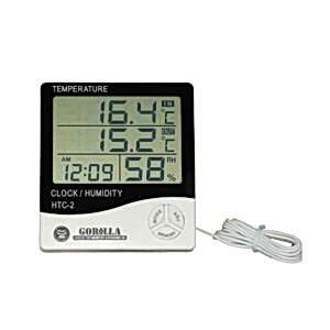 Gorilla Min/Max Thermo-Hygrometer with Probe, Temperature & Humidity